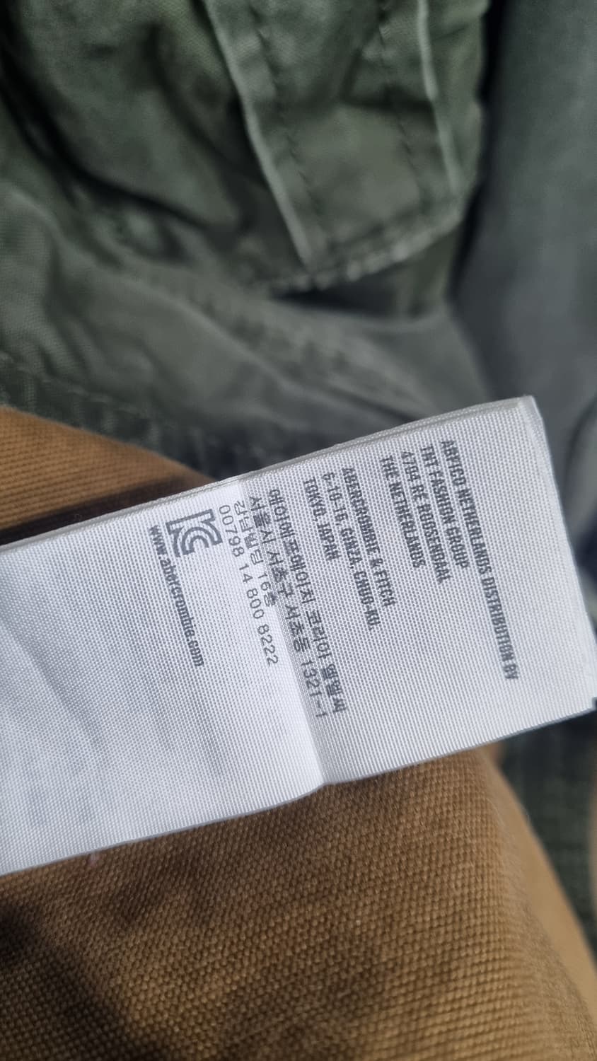 아베크롬비 빈티지 야상 자켓 국내95(가슴단면52) 상태좋음 상품이미지4