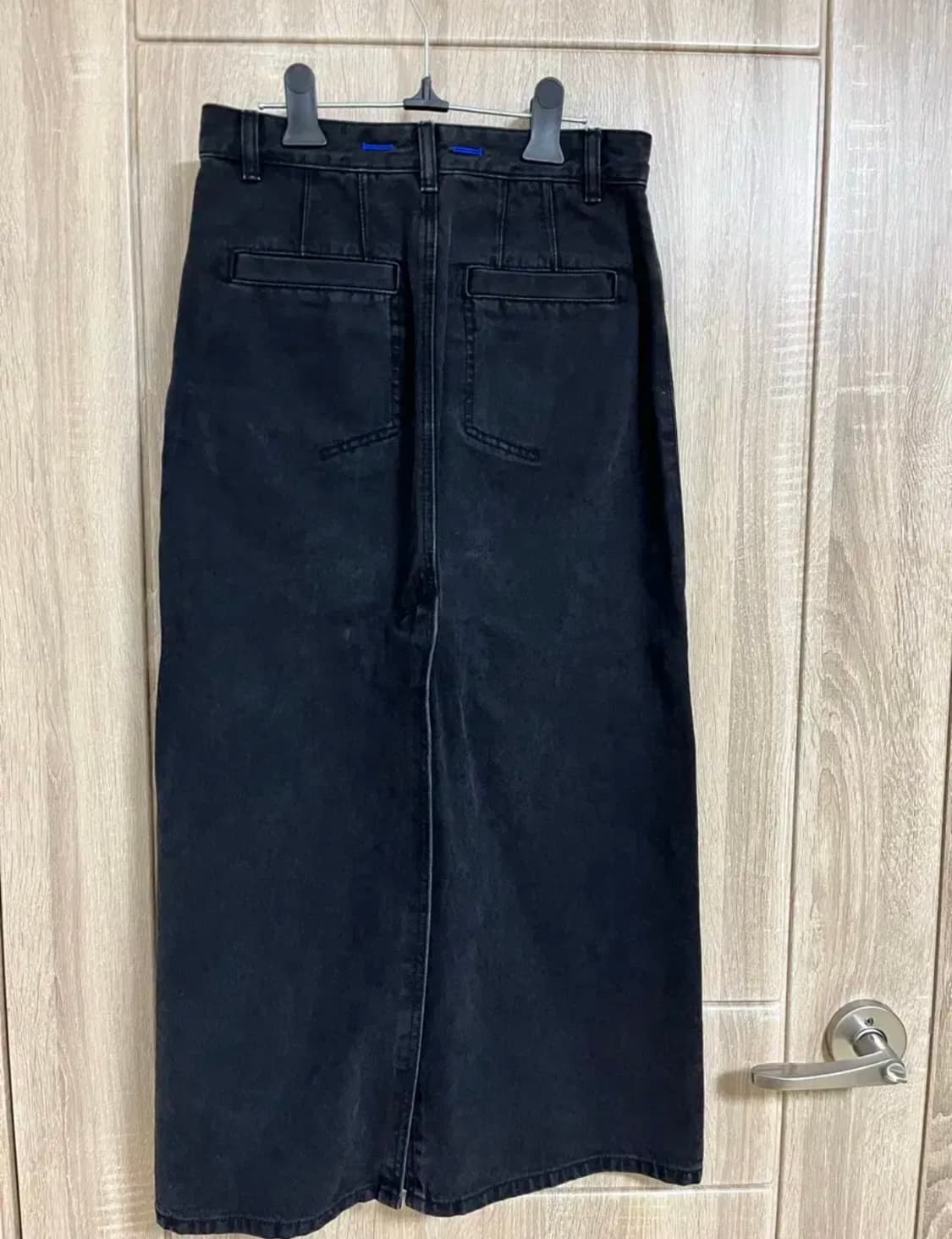 kuho plus 구호 플러스 데님 셋업 블랙 상품이미지3