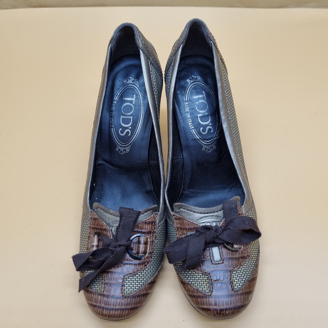 토즈 리본 여성 펌프스 35.5 230 굽8 상품이미지2