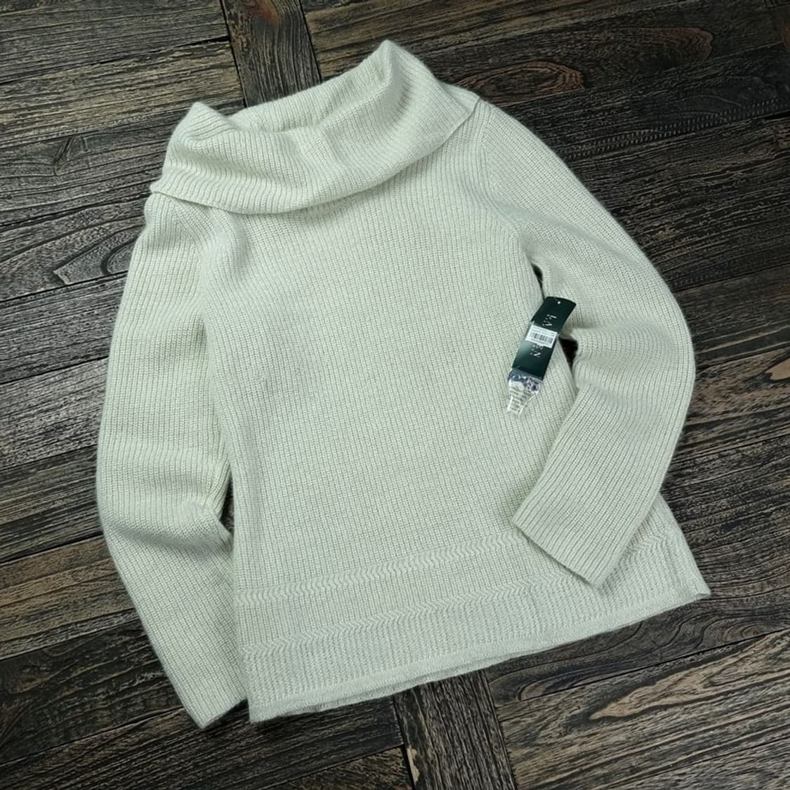 [폴로 랄프로렌](새상품) 숄폴라 니트 아이보리 M17649 상품이미지1