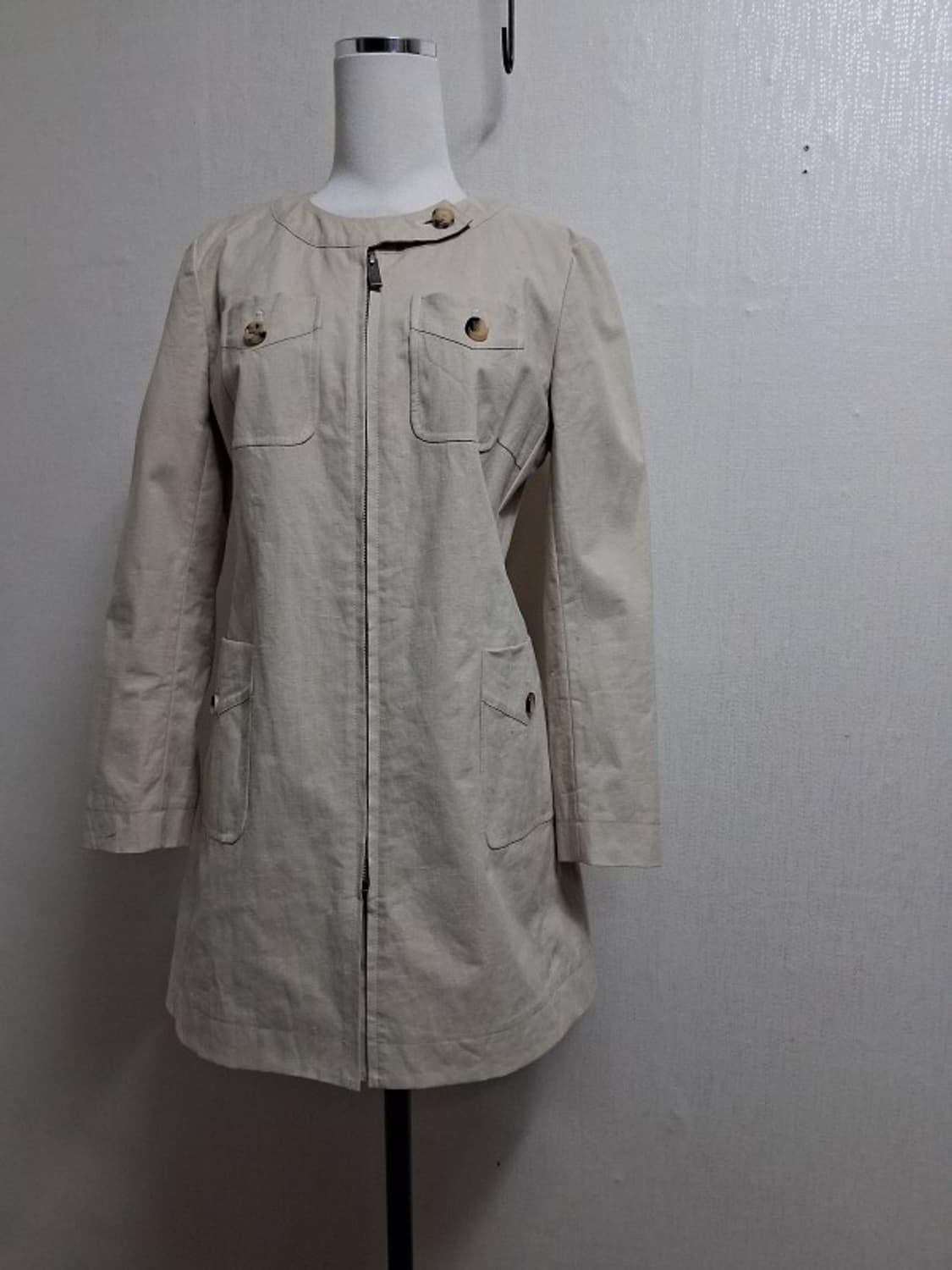 일본빈티지 띠어리 내부방수코팅 100%린넨 집업라운드쟈켓 55
일본산 상품이미지1