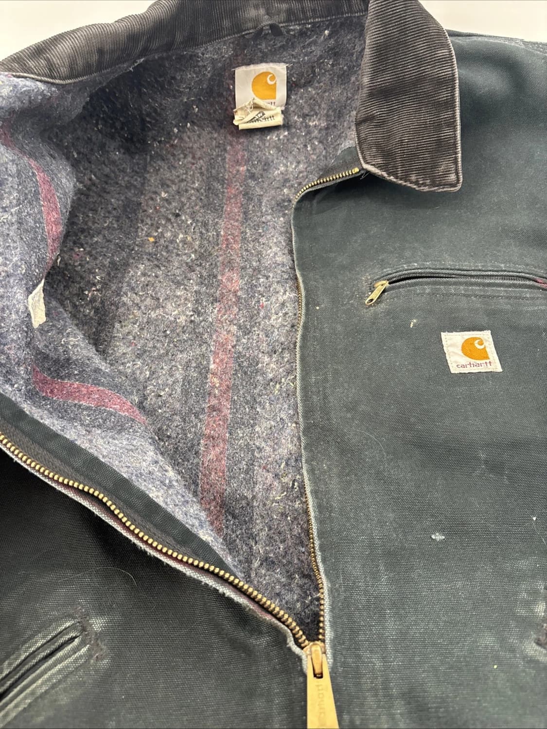 칼하트 J01 빈티지 디트로이트 자켓 블랙 상품이미지6