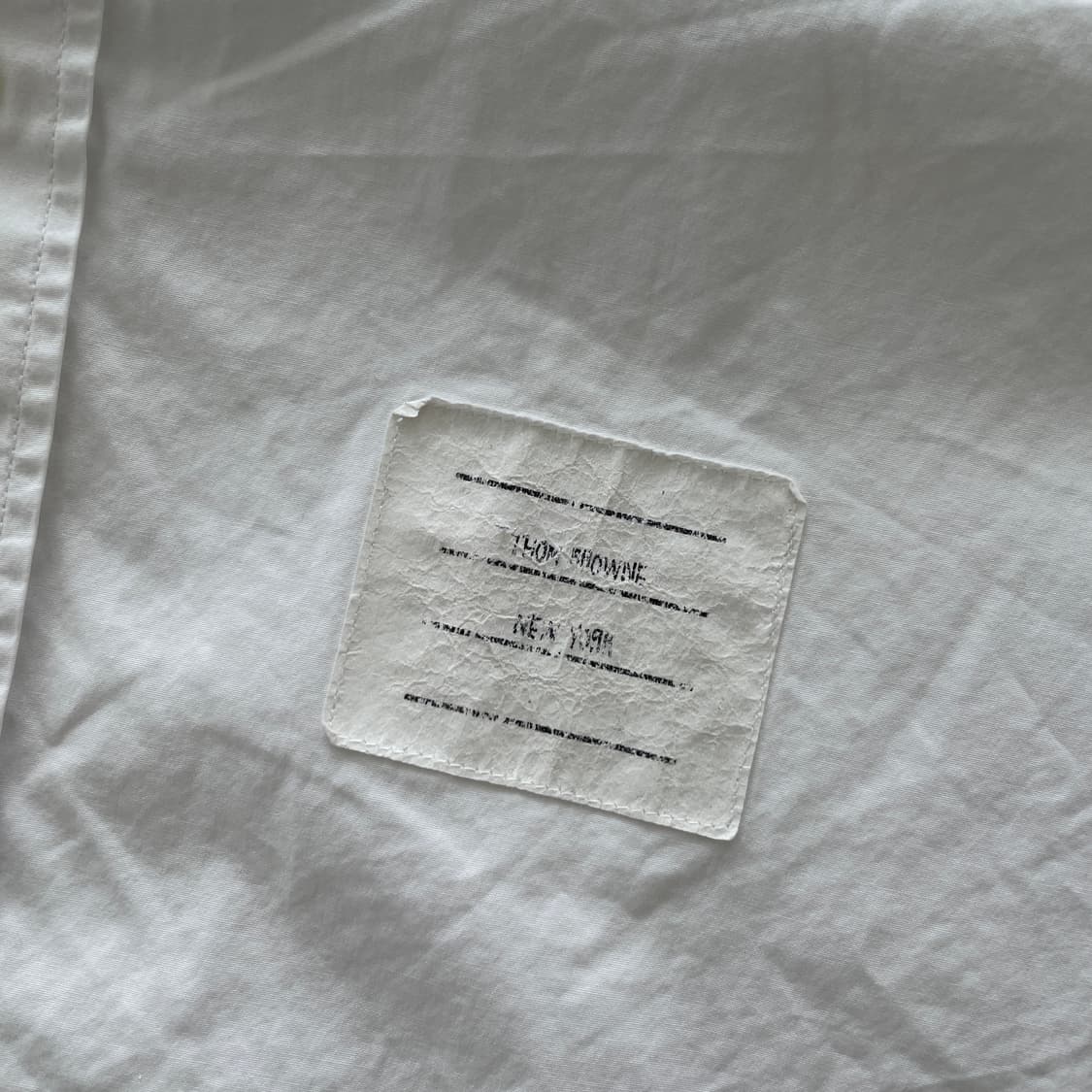 톰브라운 닻 화이트 옥스포드 셔츠 상품이미지7