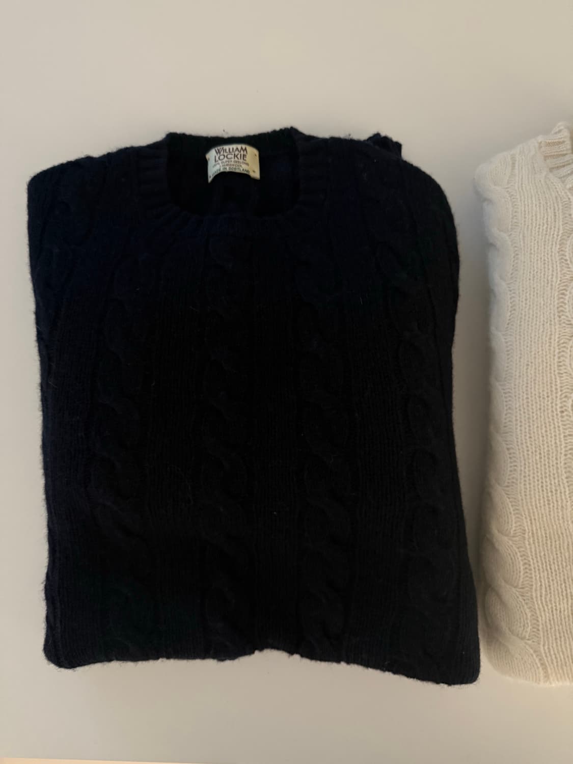 윌리엄로키 케이블 니트 2종 상품이미지6