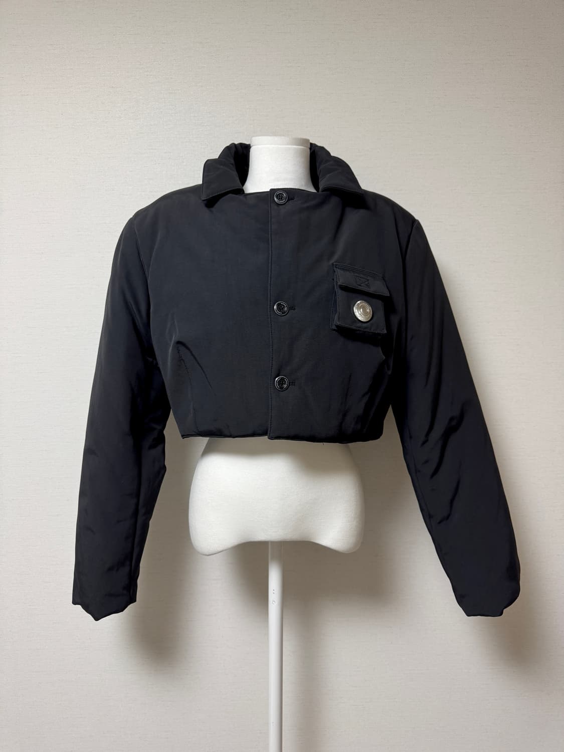 배드블러드) 크롭 패딩 자켓 (새상품) 상품이미지1