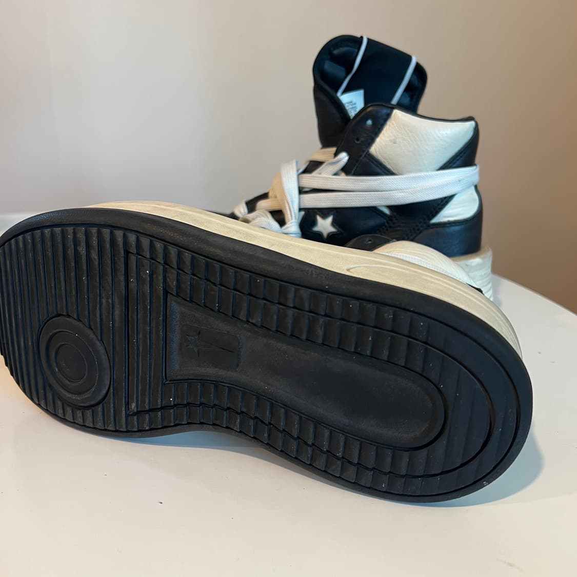 컨버스 x 릭 오웬스 다크쉐도우 터보웨폰  상품이미지4