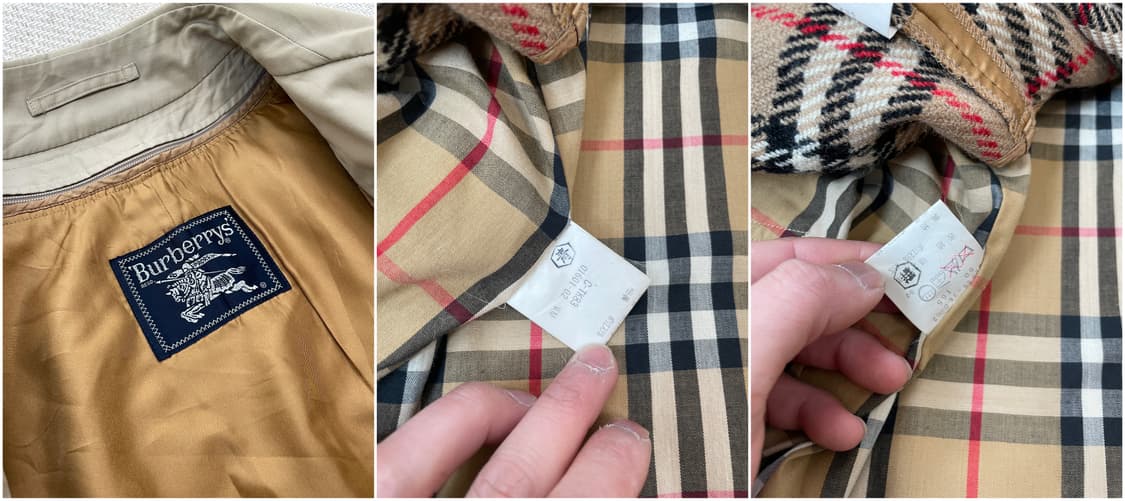 버버리 체크라이닝 트렌치코트  J03869 상품이미지10