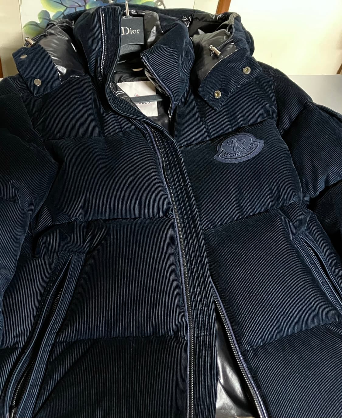 몽클레어 코듀로이 패딩 상품이미지4