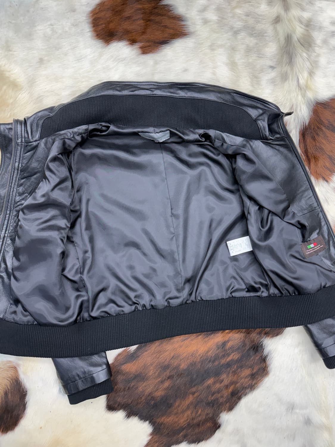 이탈리안 램레더 크롭 보노자켓 상품이미지4