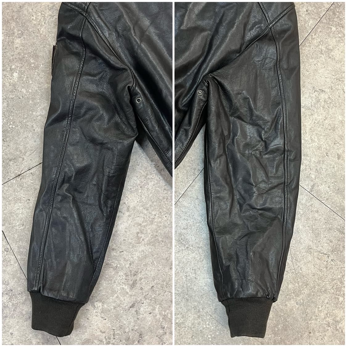 군용 조종사 양가죽 레더 자켓 #csz2373 상품이미지5