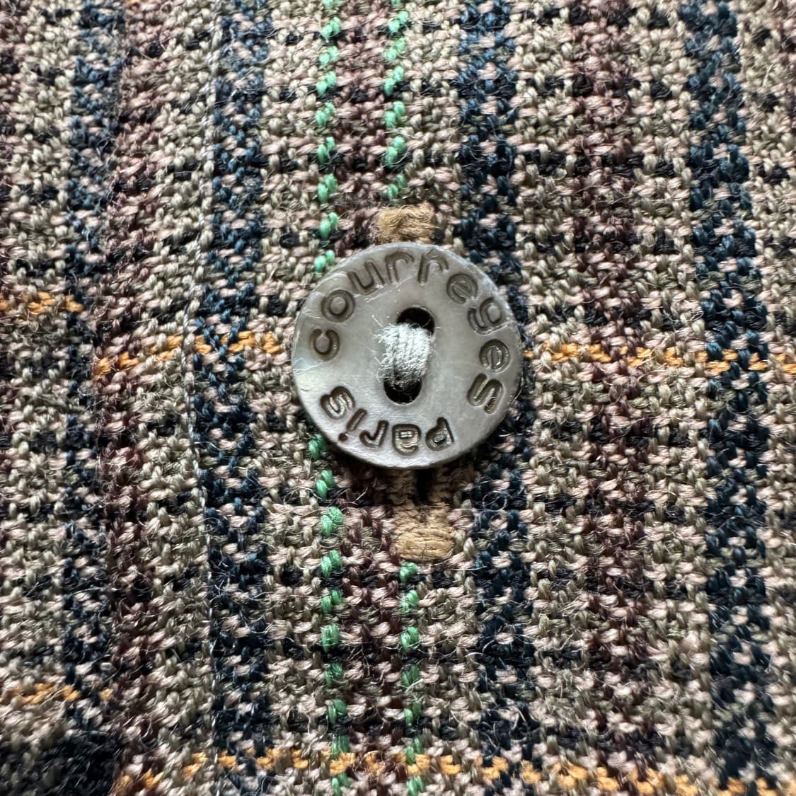 COURREGES 일본빈티지 셔츠 꾸레쥬 빈티지셔츠 모리걸 XL 102 상품이미지6