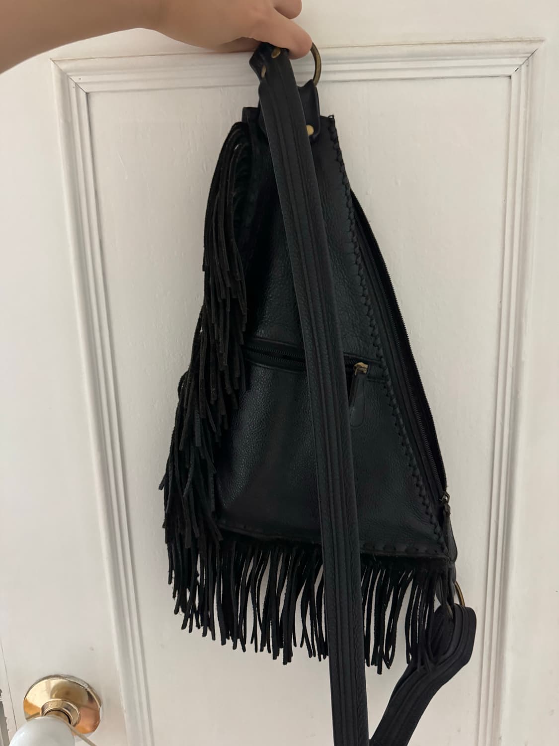 Vintage tasel cross bag 상품이미지1