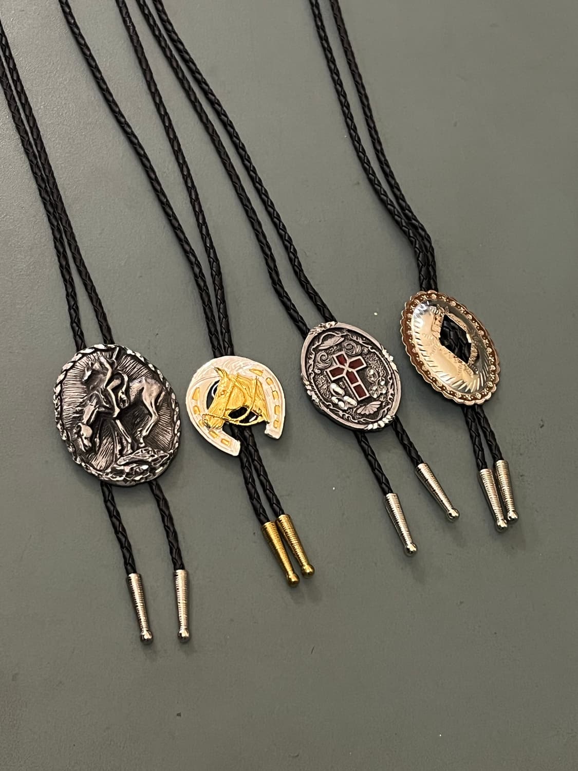 HORSE SHOE BOLO TIE 상품이미지3