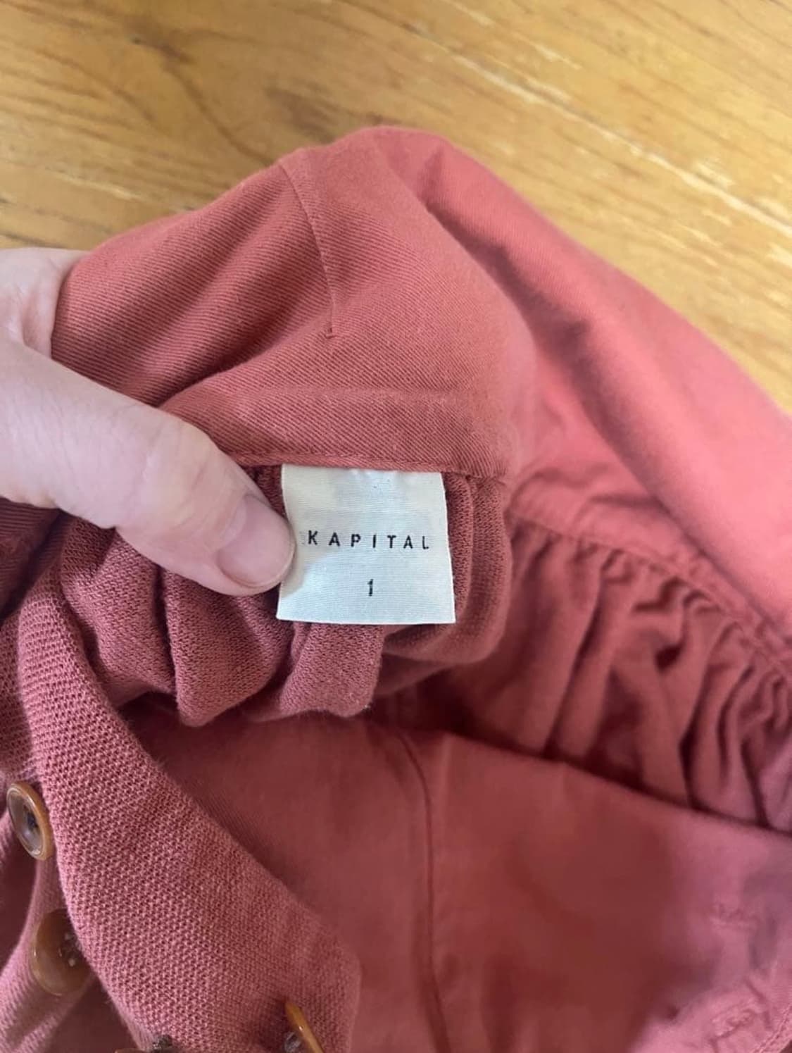KAPITAL 캐피탈 아미슈 팬츠 카노코 S 사이즈 1 상품이미지3
