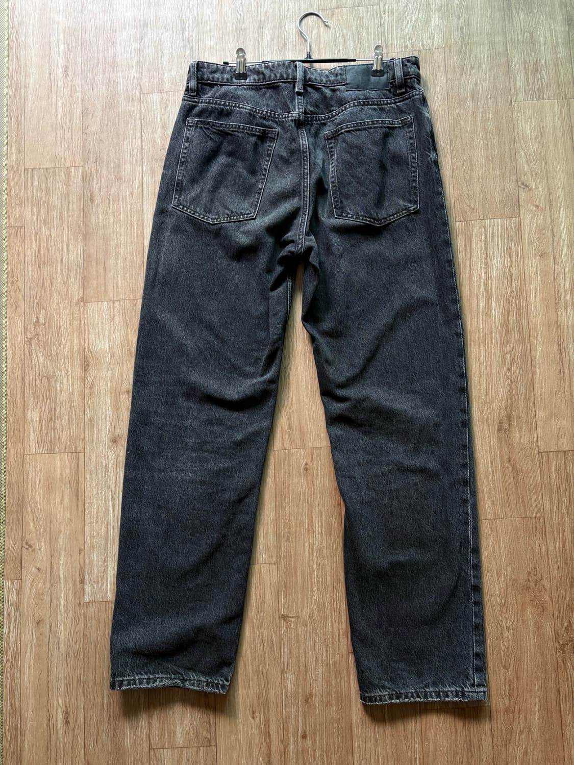 자라 zara 블랙 데님 스트레이트핏 31 상품이미지2