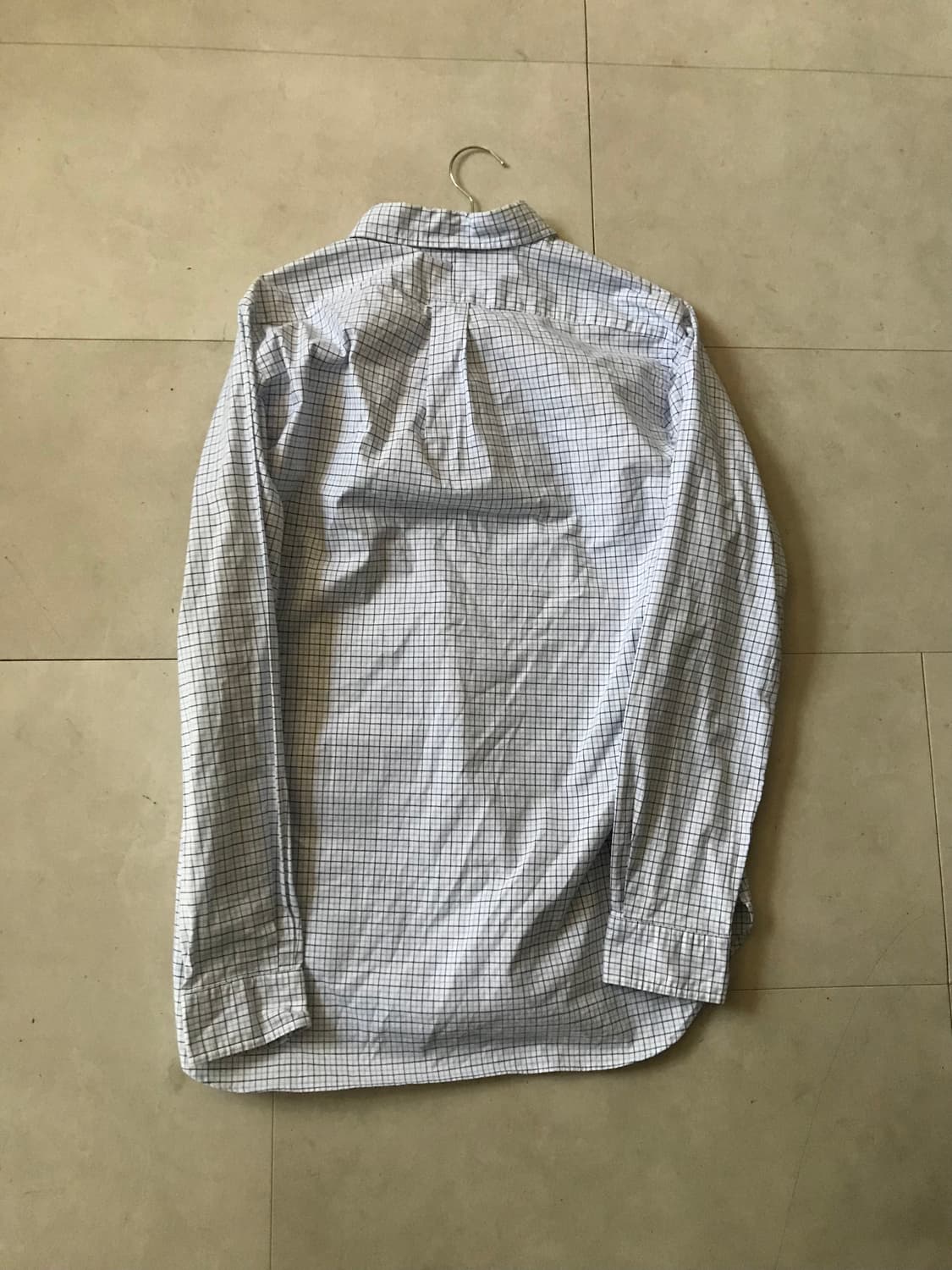 폴로 화이트 체크셔츠 상품이미지9