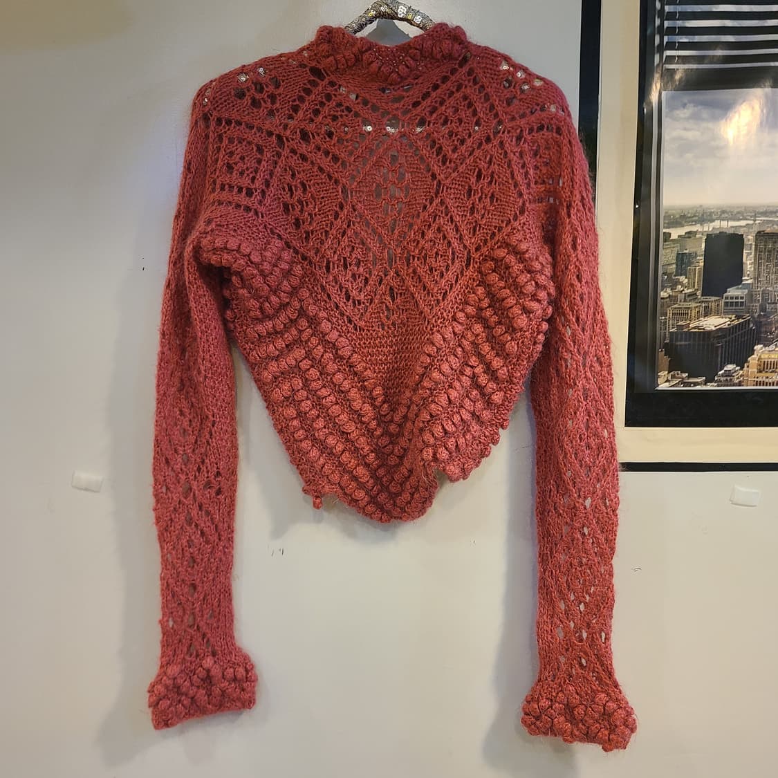 모헤어 가디건 size S 상품이미지5