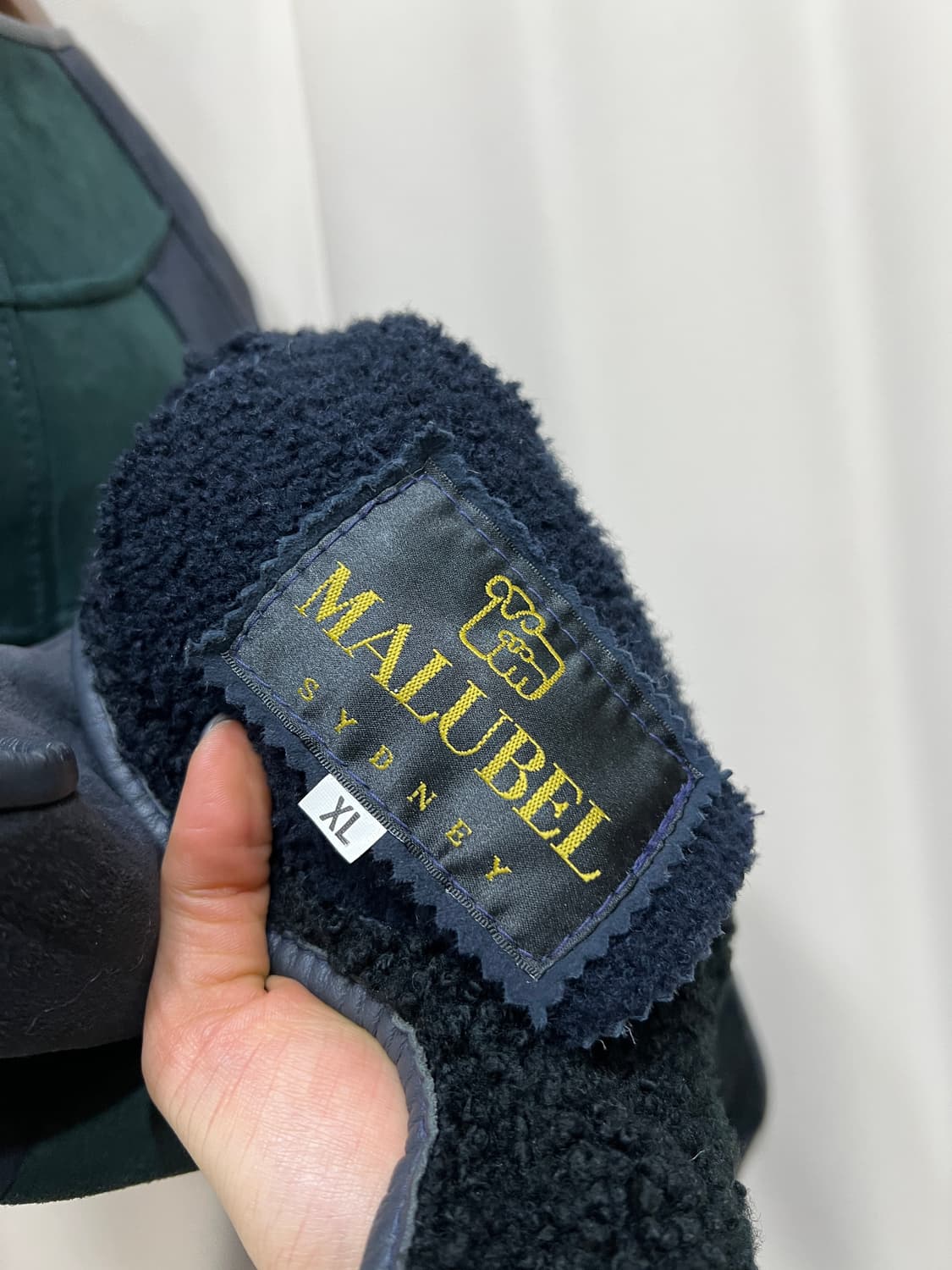 malubel 빈티지 스웨이드 양털 기모 베스트 자켓 상품이미지5