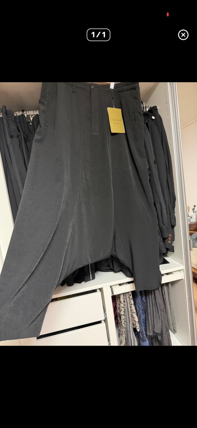 요지 야마모토 쁘르 옴므 턱시도 사루엘 펜츠 25SS  싸이즈 3 상품이미지4