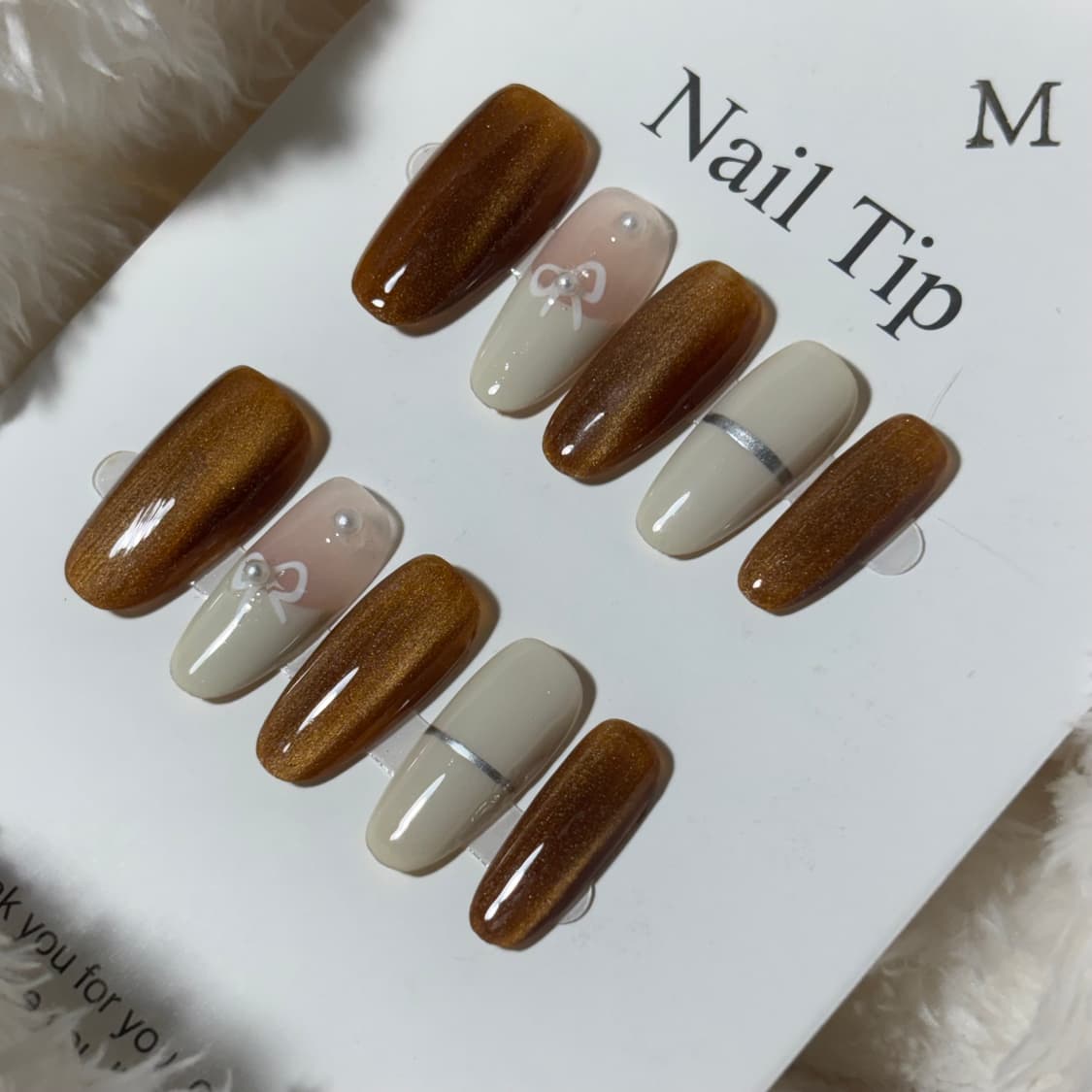 네일팁 M 사이즈 10개 일괄 상품이미지2