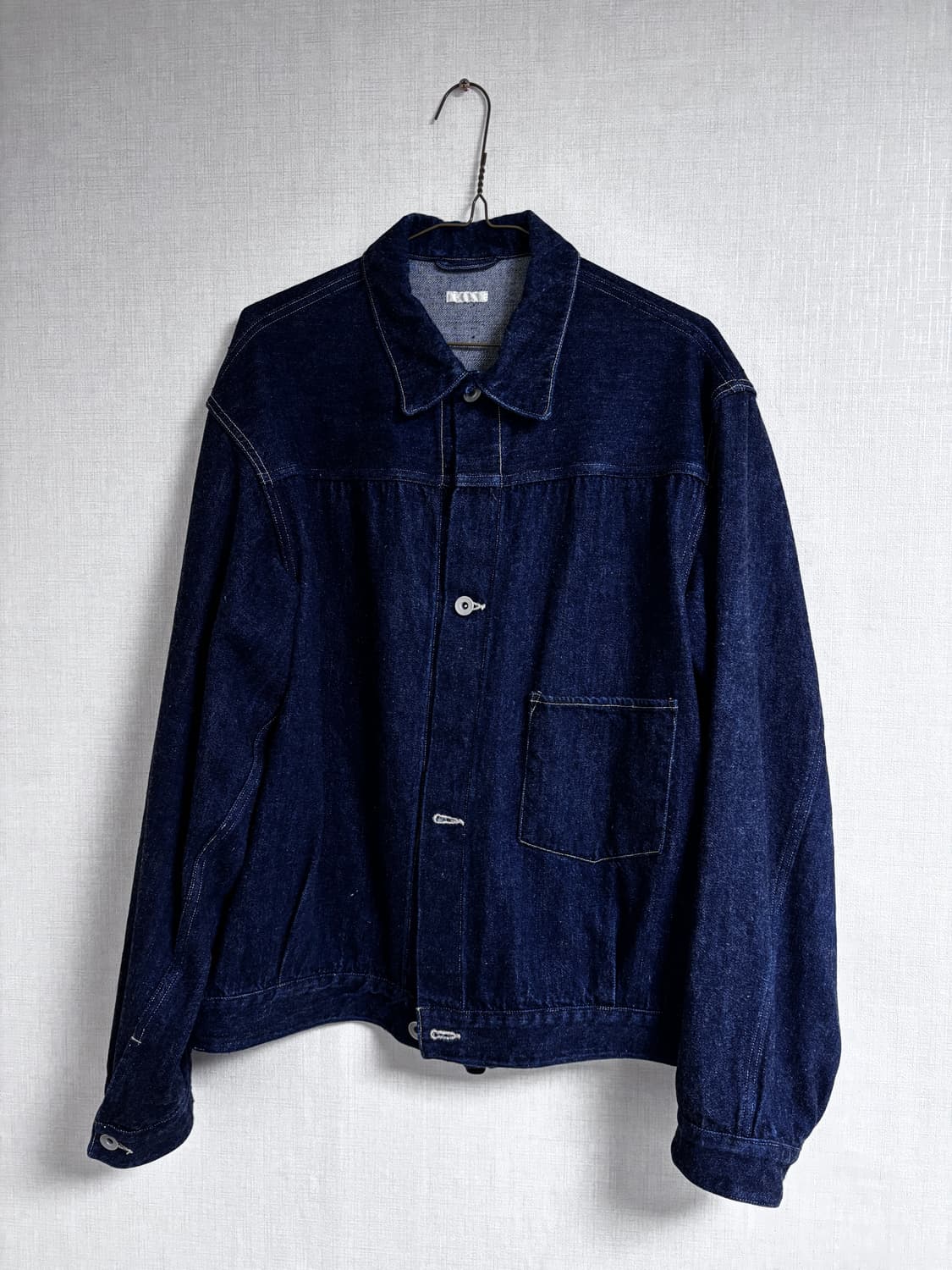 24AW 코모리 데님자켓 네이비 4사이즈 상품이미지1