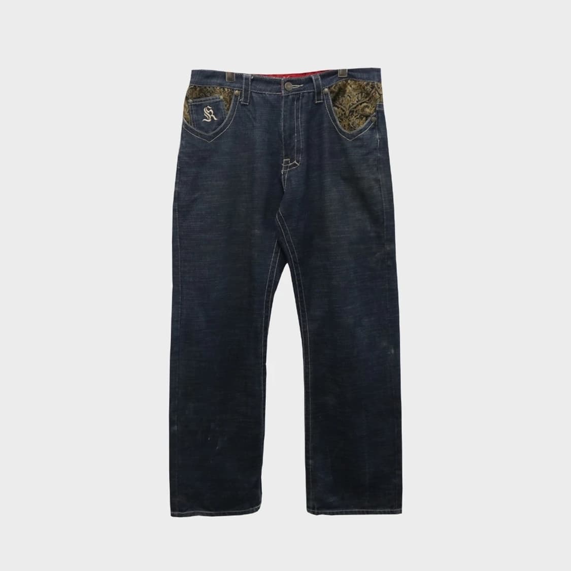 Kanji 오리엔탈 패치 와이드 팬츠 64442 상품이미지2