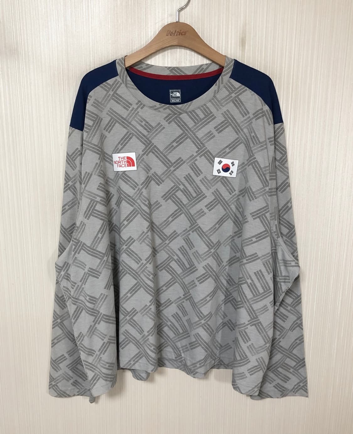노스페이스 팀코리아 리우올림픽국대 빅사이즈 티셔츠 8XL(140) 상품이미지1