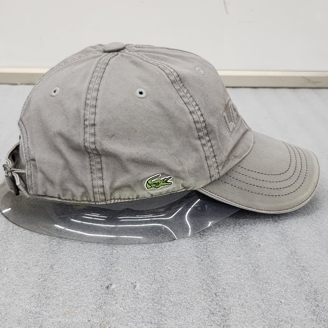 라코스테 정품 빈티지 볼캡 58cm  상품이미지4