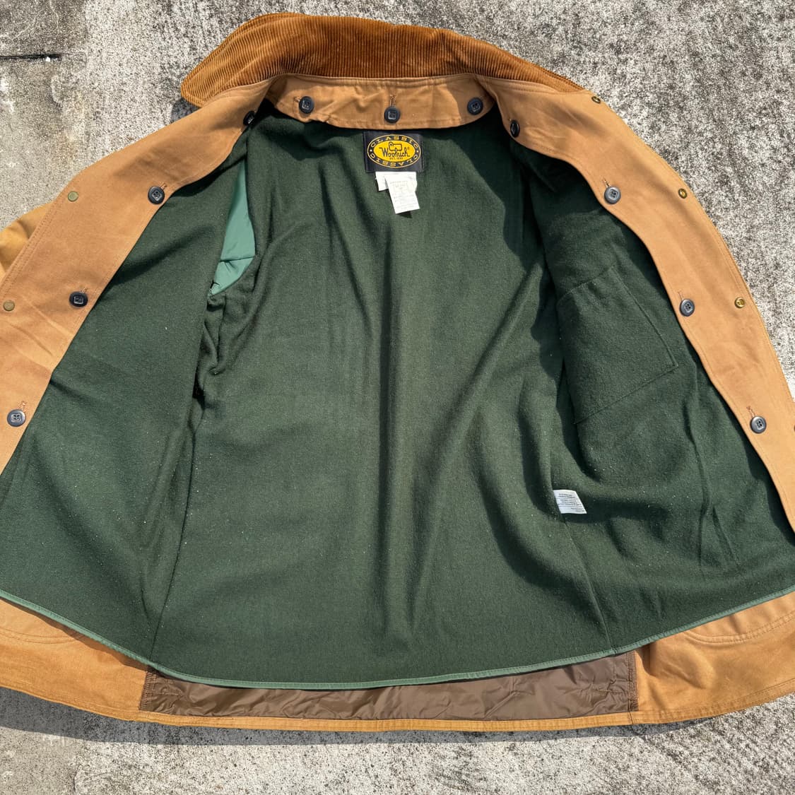 [M-L] 90s Woolrich 울리치 덕 캔버스 헌팅 자켓 상품이미지3