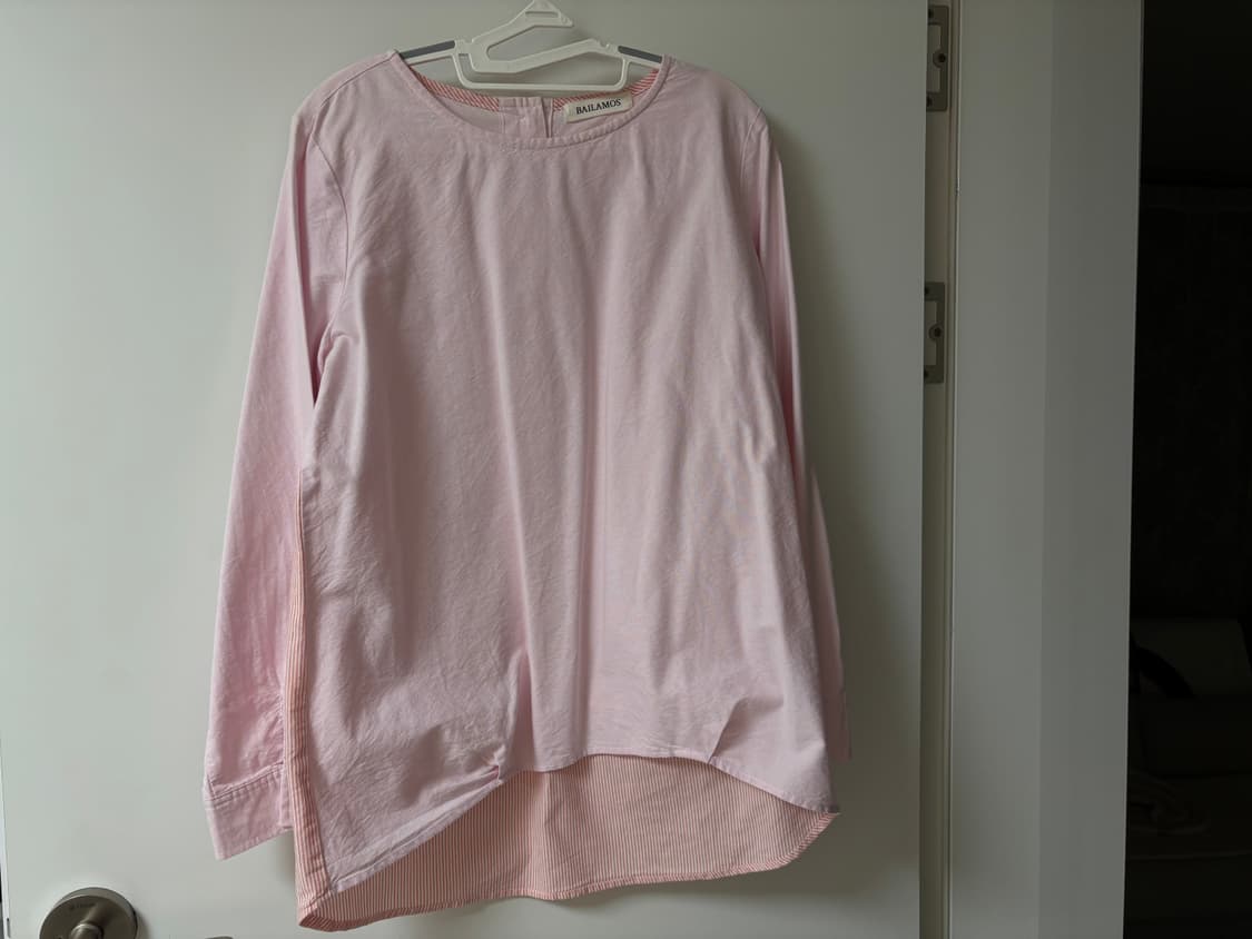 빈티지 핑크 상의 상품이미지1