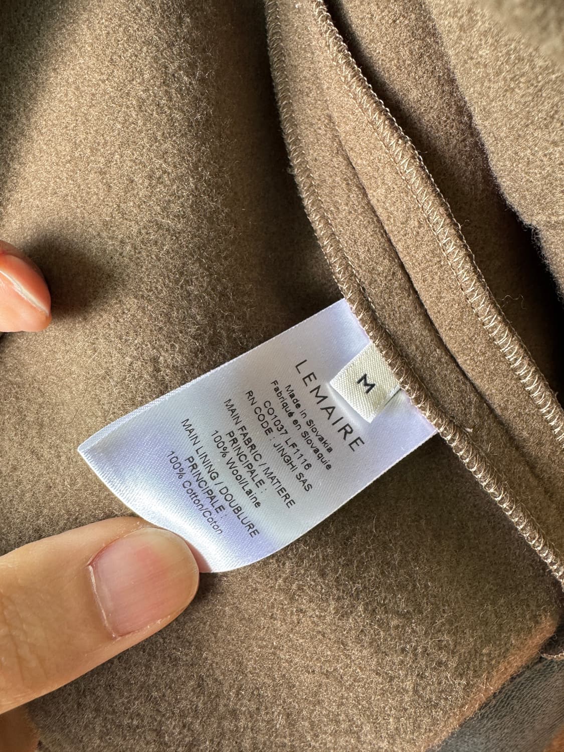 르메르 랩코트 다크스쿼럴 상품이미지4