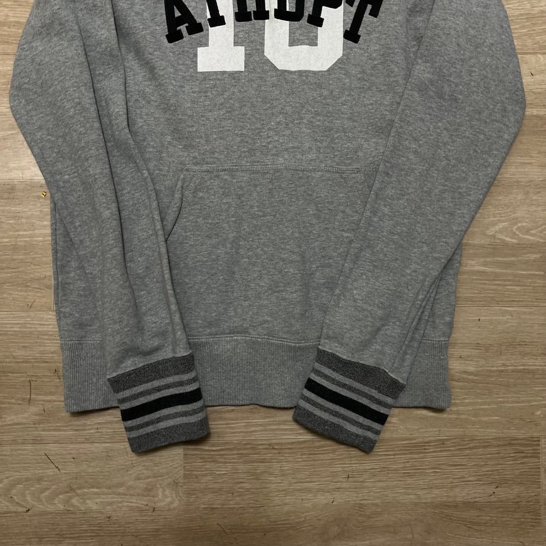 나이키 애슬레틱 뎁트 빅로고 후드 티셔츠 [그레이] M/95 상품이미지3