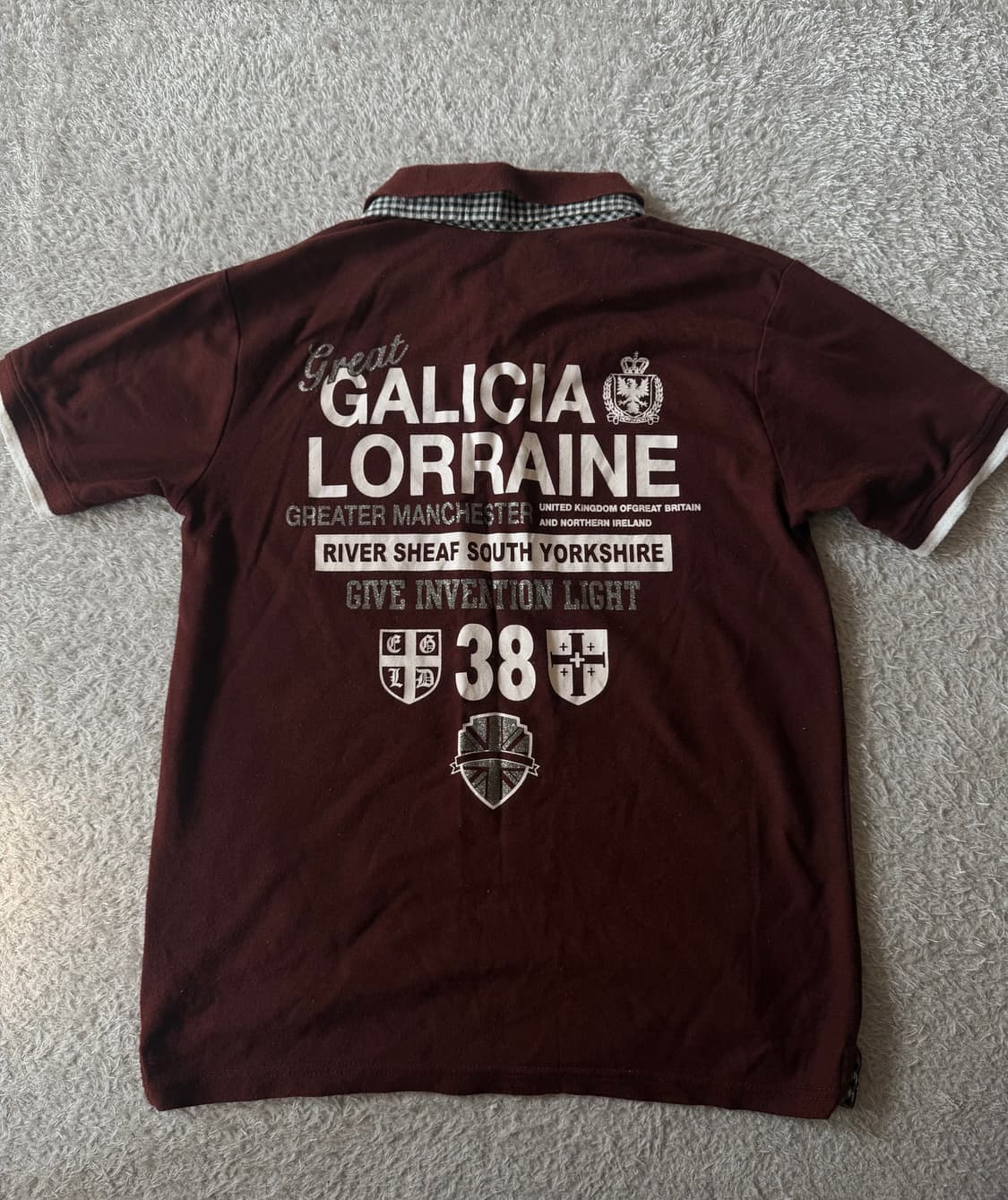 빈티지 와인 카라반팔티셔츠 상품이미지3