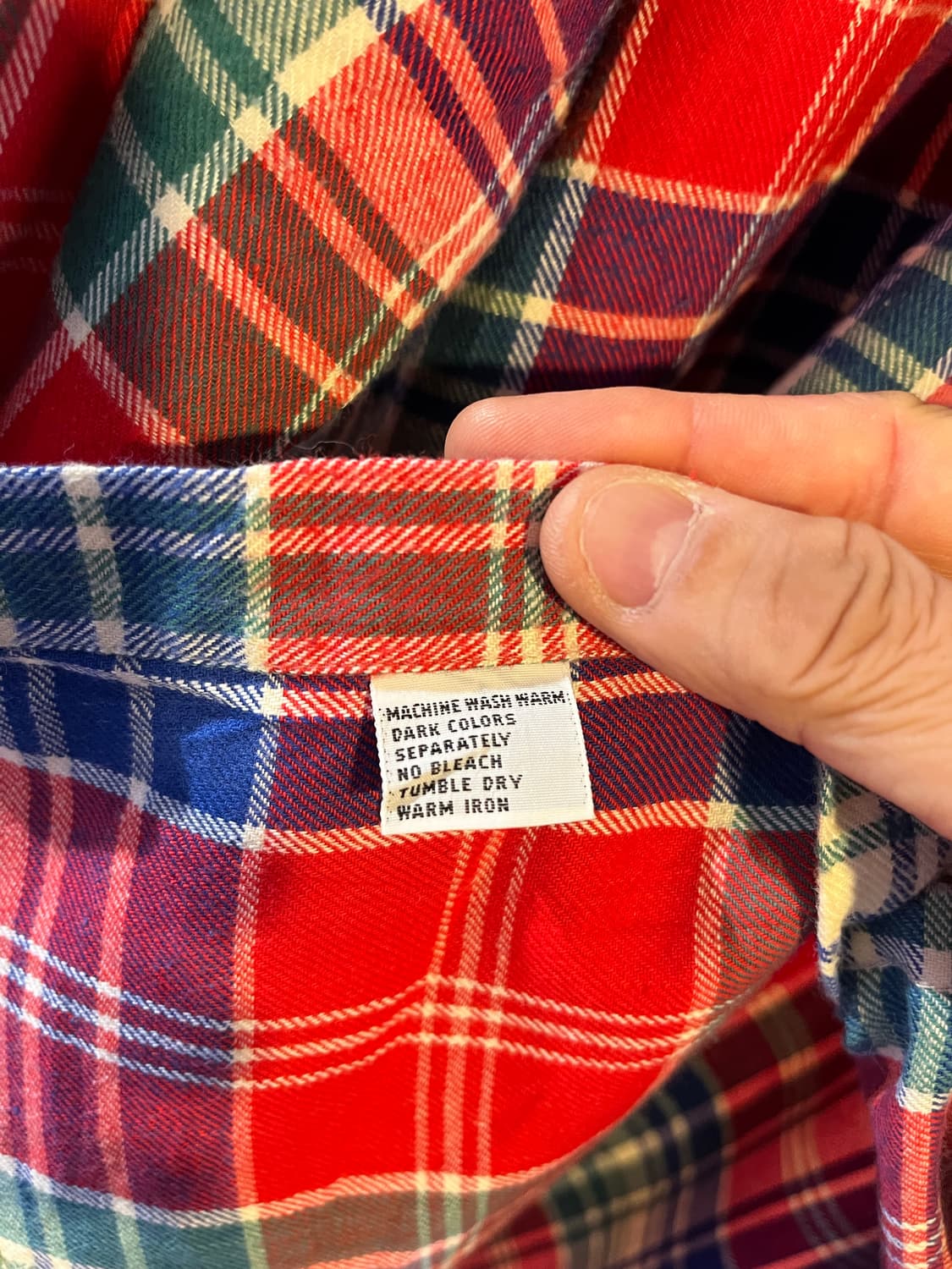 챕스 랄프로렌 체크 셔츠 상품이미지4