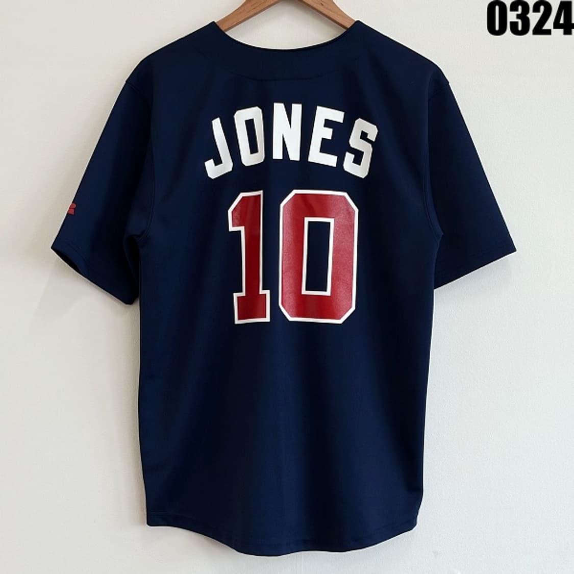 러셀 애슬레틱 애틀랜타 브레이브스 베이스볼 반팔 M 0324 상품이미지5