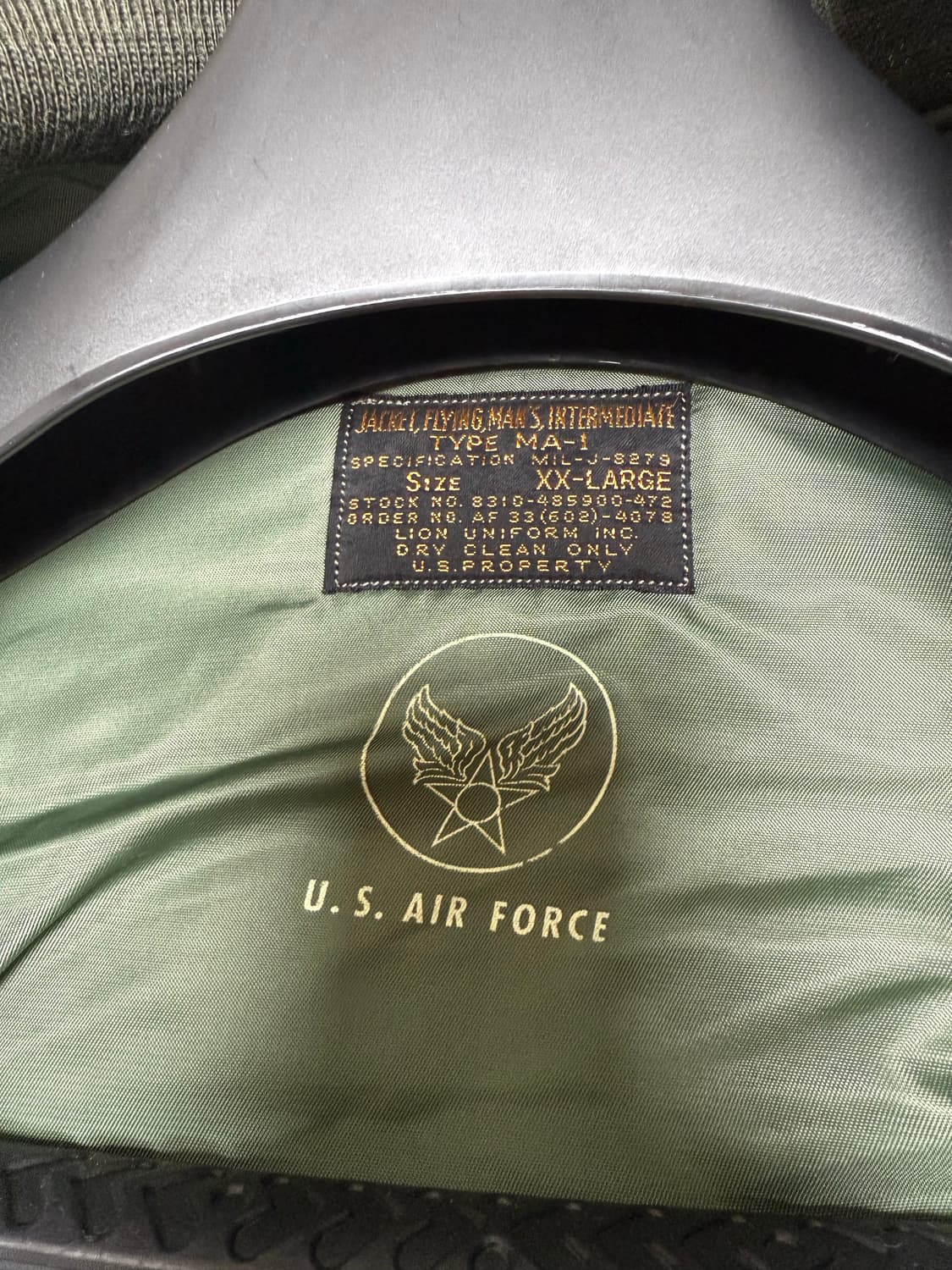 버즈릭슨 ma-1 XXL사이즈 BR10981 상품이미지4