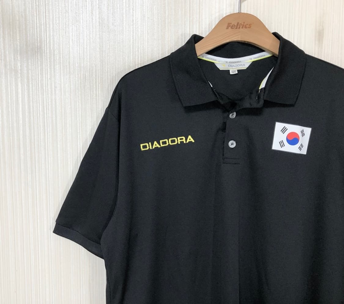 디아도라국대 국대KOREA 핸드볼국대 폴로티셔츠 105(블랙) 상품이미지7
