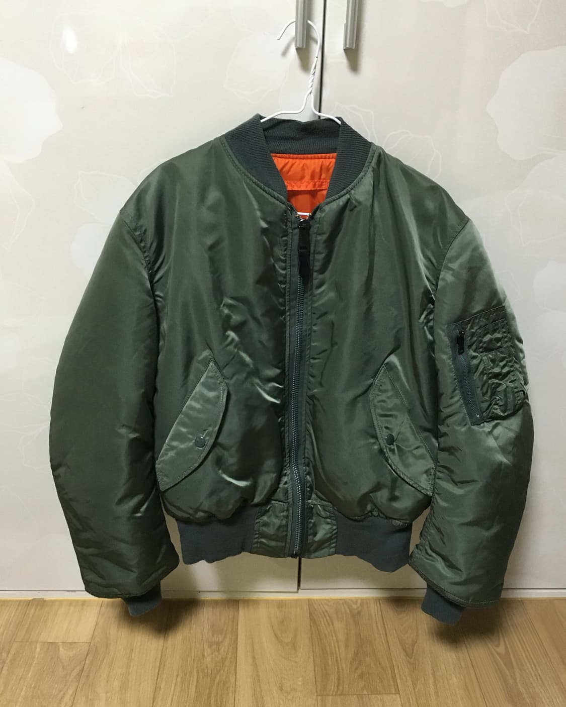 알파인더스트리 ma-1 made in usa m 사이즈 민수용 민트급 상품이미지1