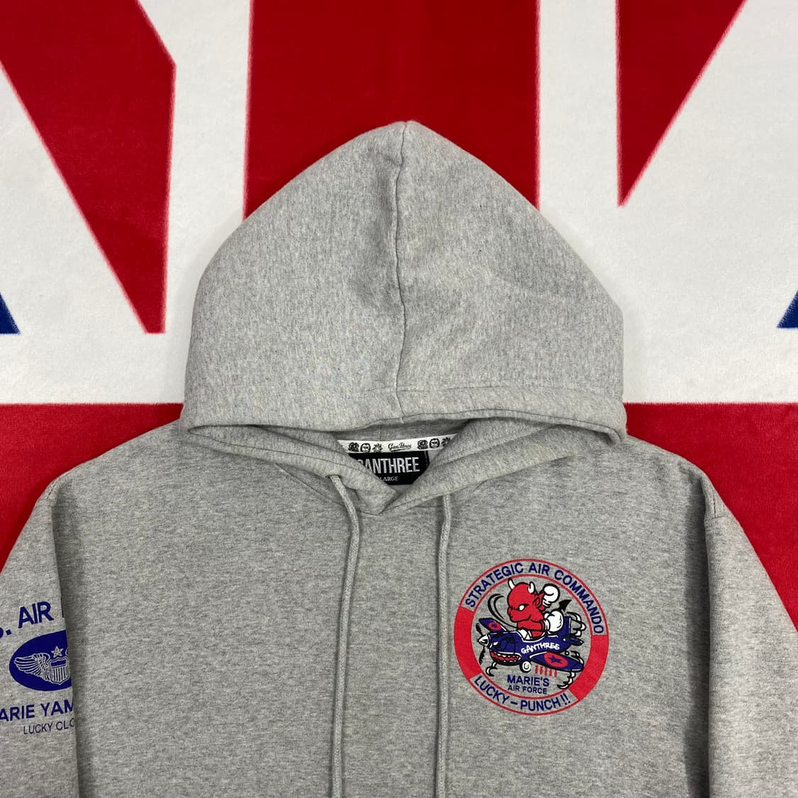 간쓰리 테드맨 후드티 L 상품이미지3