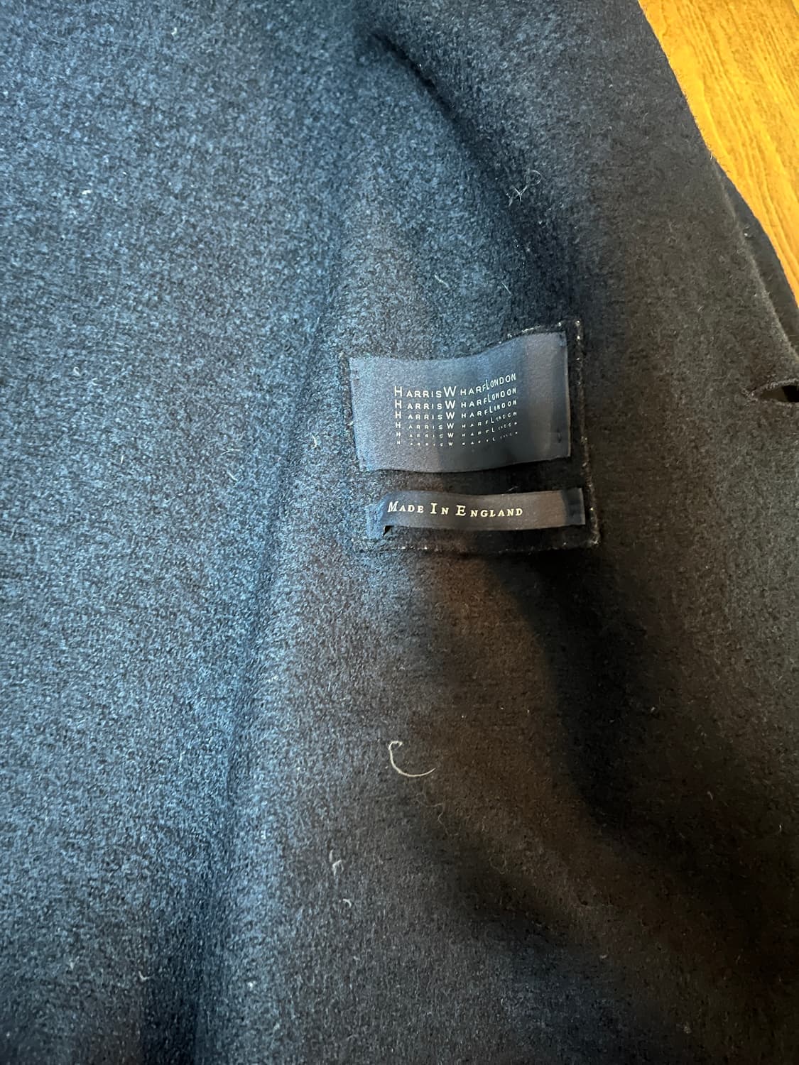 Harris Wharf London 맨즈 울코트 상품이미지5