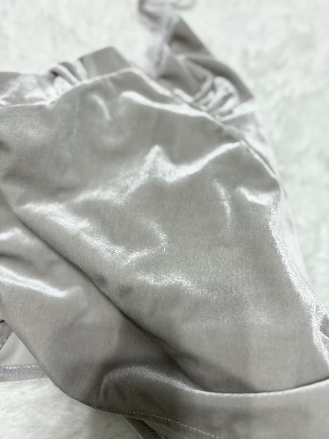 빈티지 새틴 벨벳 레이스 슬리브리스 상품이미지4