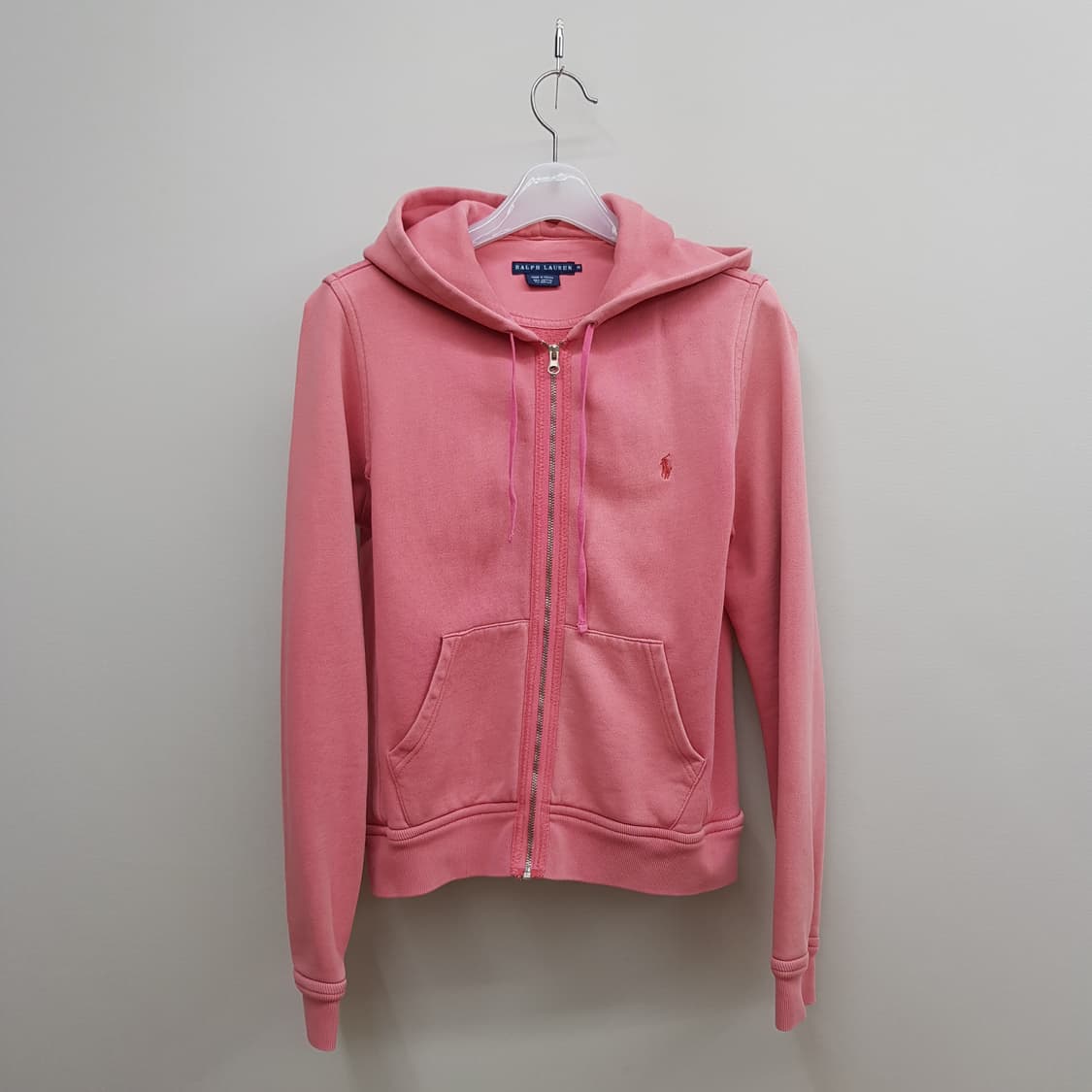 폴로 랄프로렌 코튼 블렌드 집업 후드 M사이즈 상품이미지1