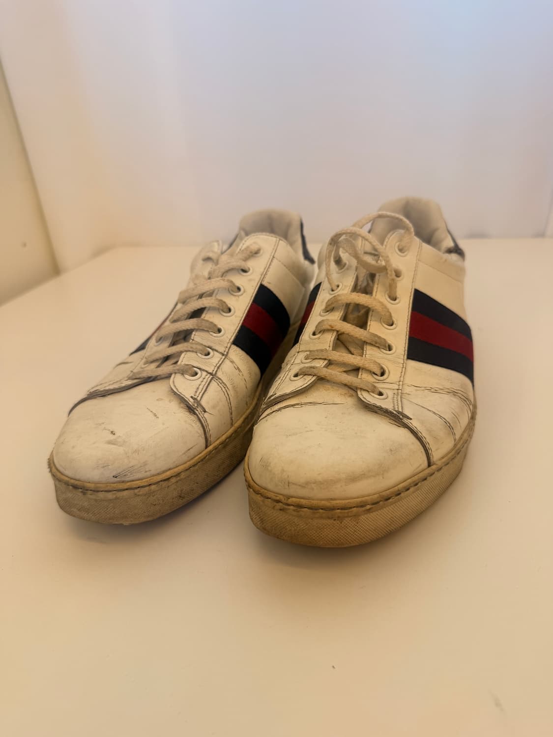 구찌(Gucci) 삼선 에이스 스니커즈 260mm 상품이미지2