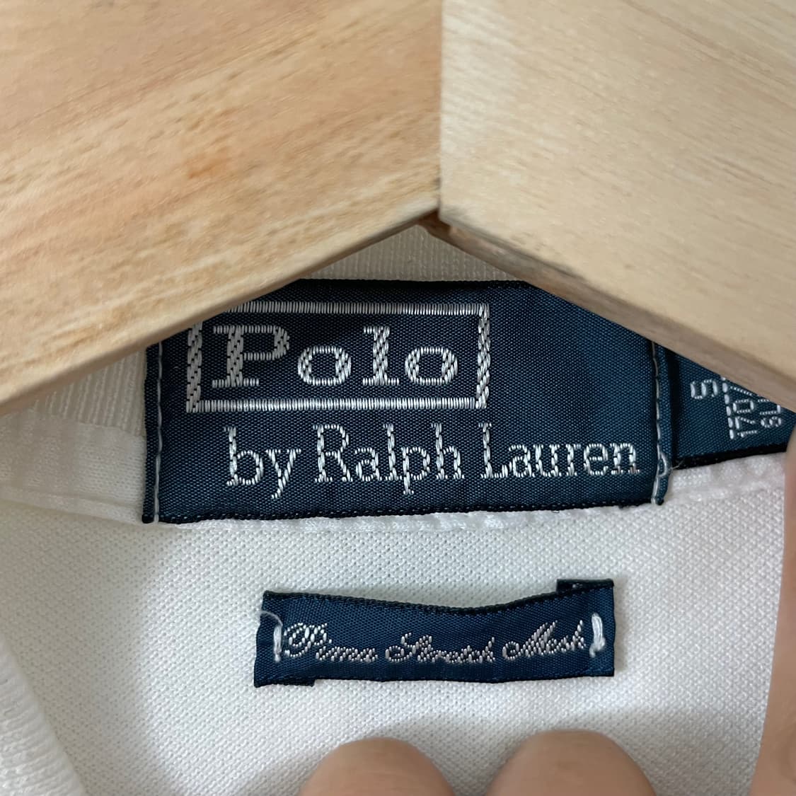 폴로 화이트 카라티 상품이미지3