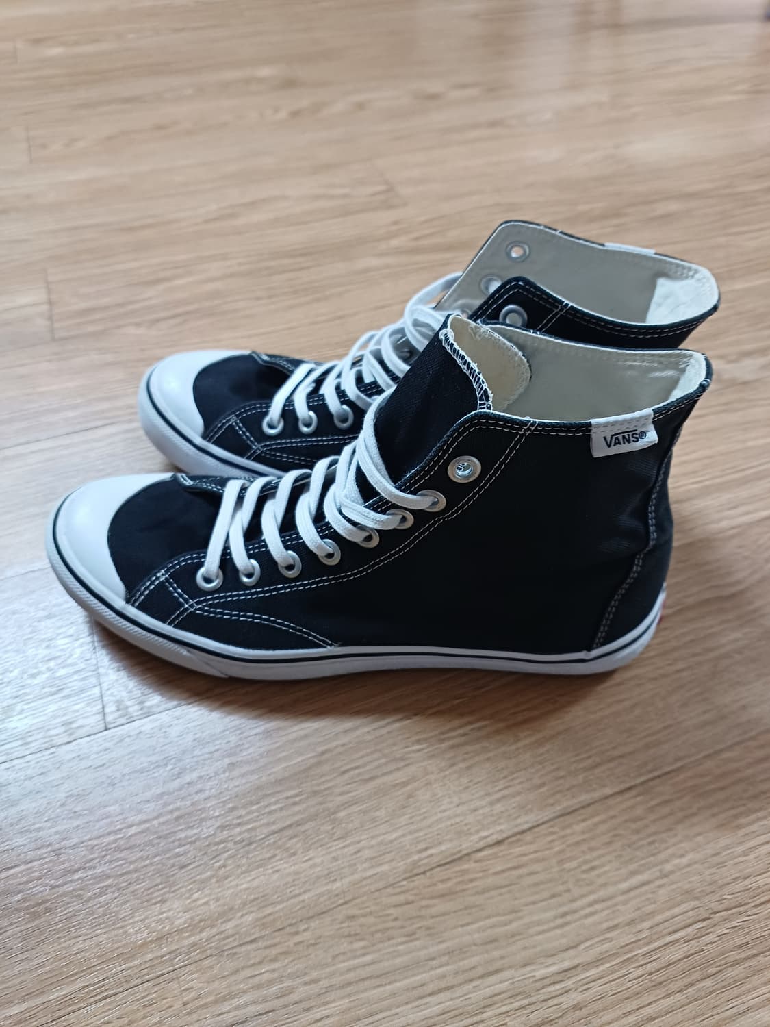 반스 블랙 캔버스 하이탑 270 vans 컨버스 척 275 상품이미지2