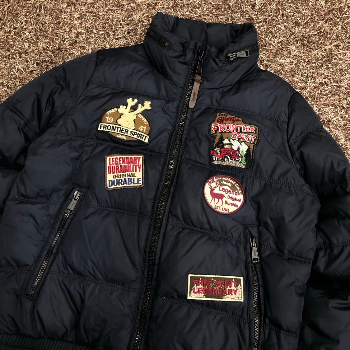 Jeep 덕다운 패치 푸퍼 패딩 상품이미지2