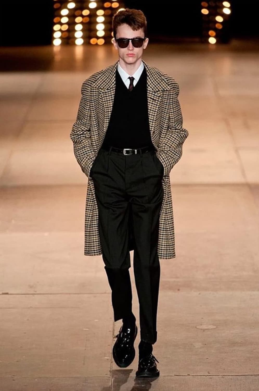 생로랑 14FW 하운드투스 코트 44사이즈 상품이미지3