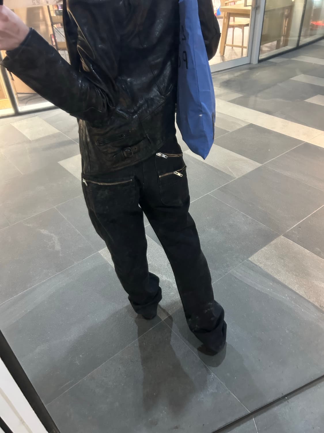 MPa 스플릿포켓팬츠 S 블랙 상품이미지4