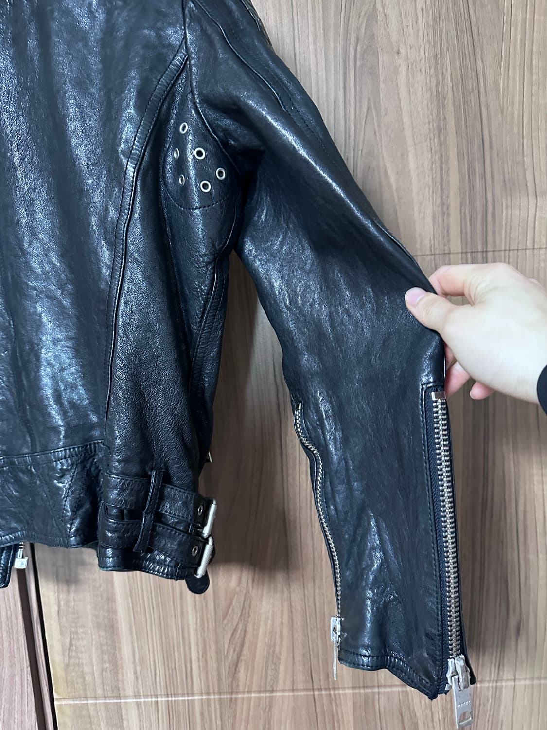 [95] 버버리프로섬 광희시장 하드 라이더 자켓 상품이미지4