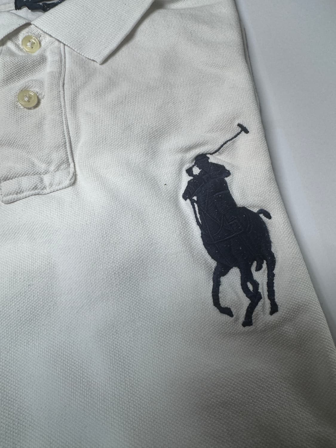 [100%정품] 폴로 랄프로렌 빅포니 카라티(화이트/S) [상 상품이미지3